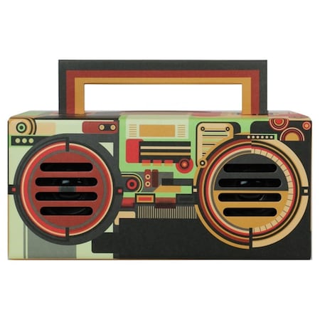 Fasttrack Bluetooth Streaming TWS Ready Lightshow Speaker, Multi Color FA2633002